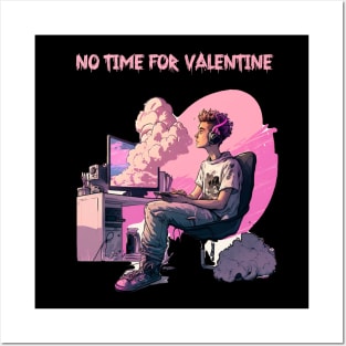 Celebrate Self-Love with the "No Time for Valentine Posters and Art